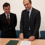 firma del convenio con la Universidad de Bologna2